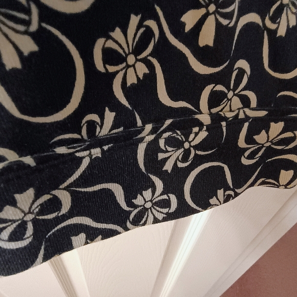 Talbots Black and White Pajama Set Size M - Picture 8 of 11